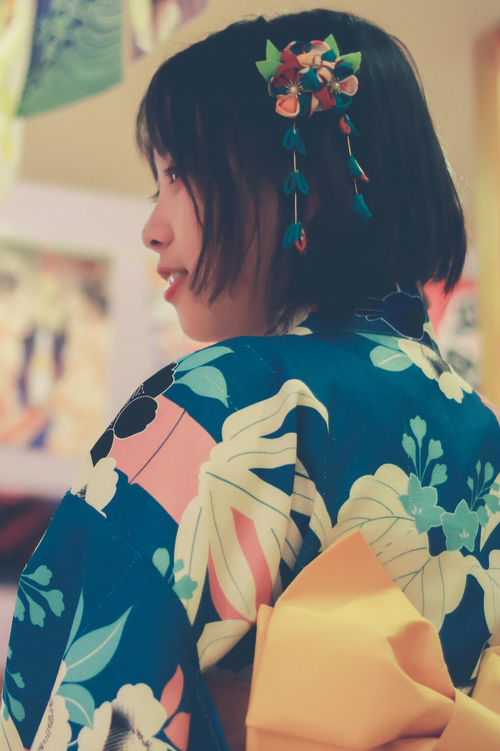 Ashley Ohno Kimono Teacher