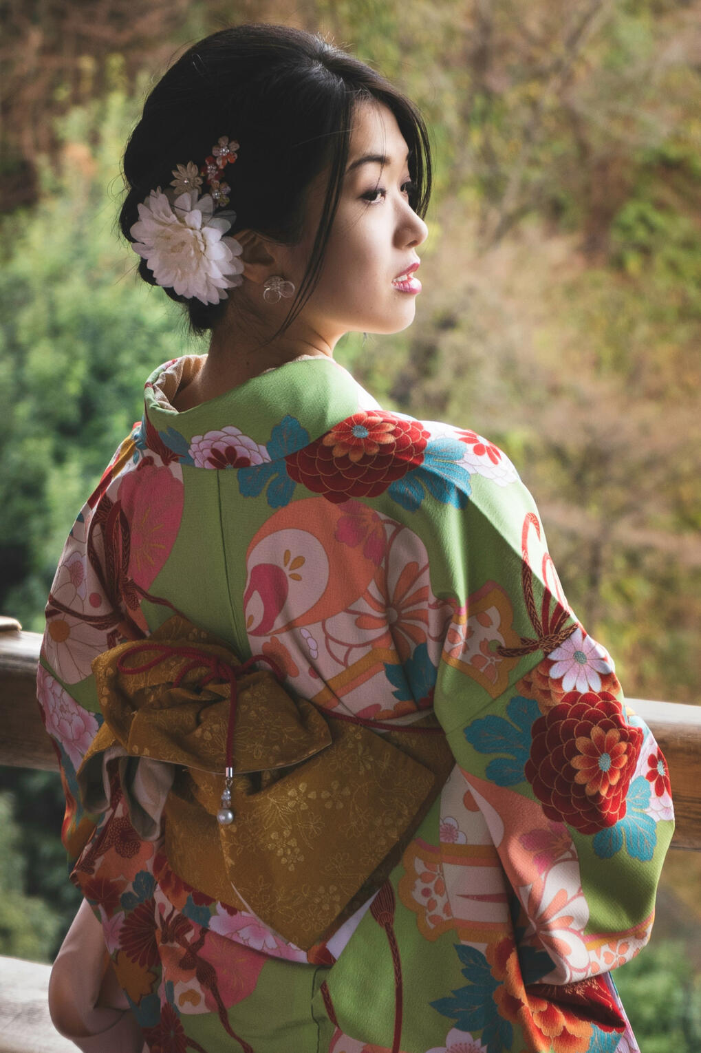 Ashley Ohno Kimono Teacher